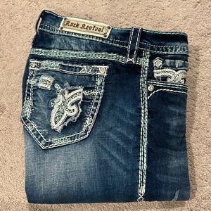 Women’s Rock Revival Jean Straight